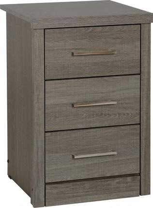 Laedo 3 Drawer Bedside Chest (SCQ)